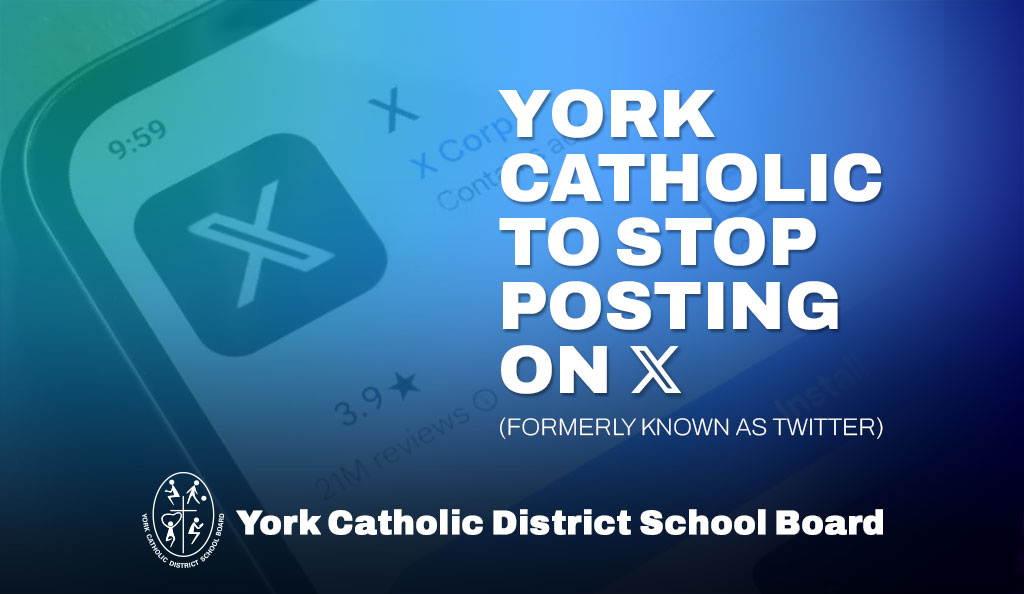 York Catholic to Stop Posting on X (Formerly Known as Twitter)